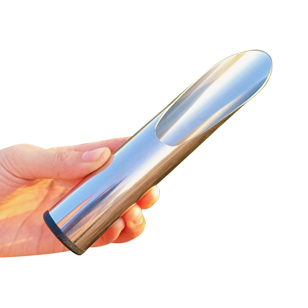 Soil Scoop Tool - Portable Stainless Steel Planting Scoop Fine
