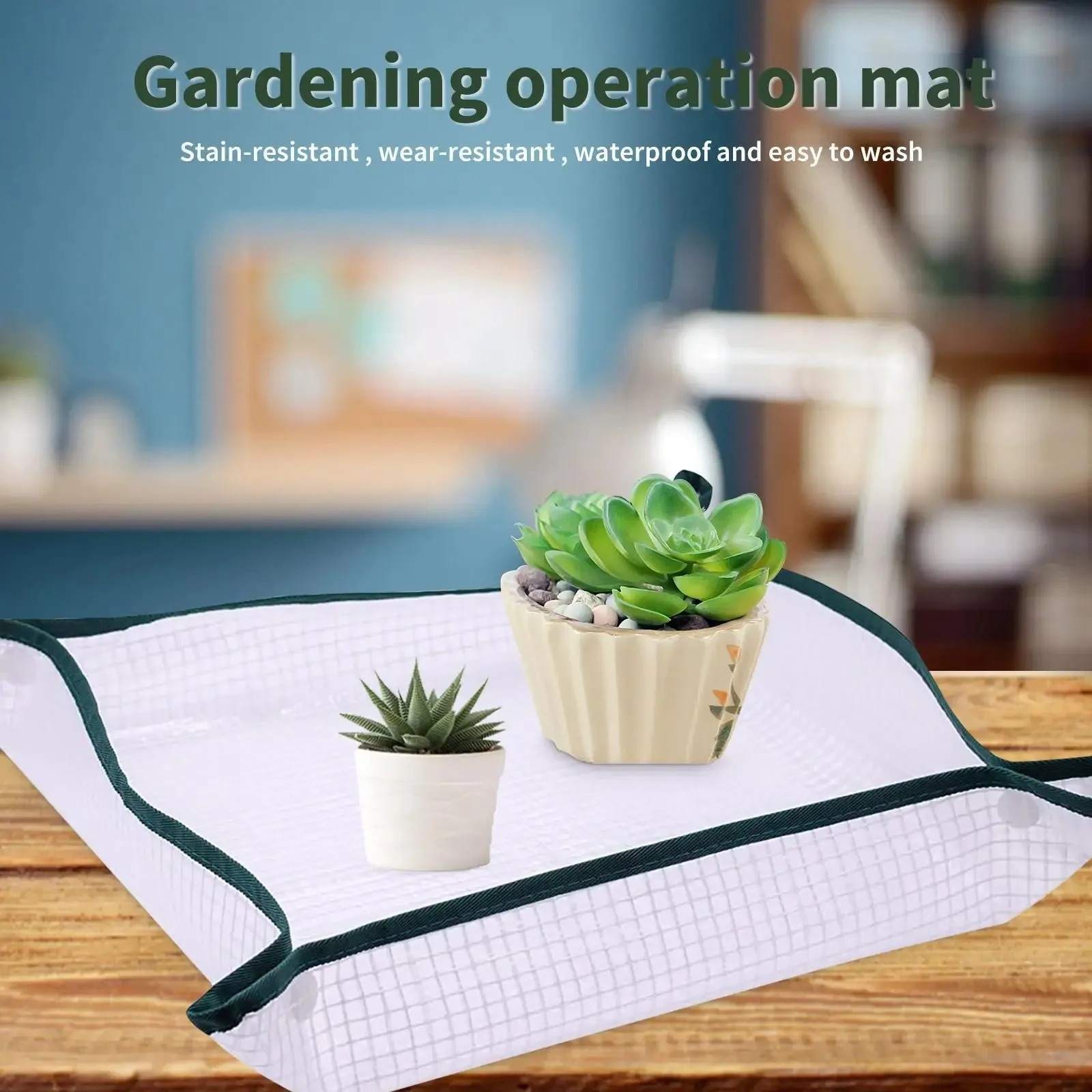 Bonsai Repotting Mat - 1Pc 50cm/19.68in Plant Repotting Square Mat
