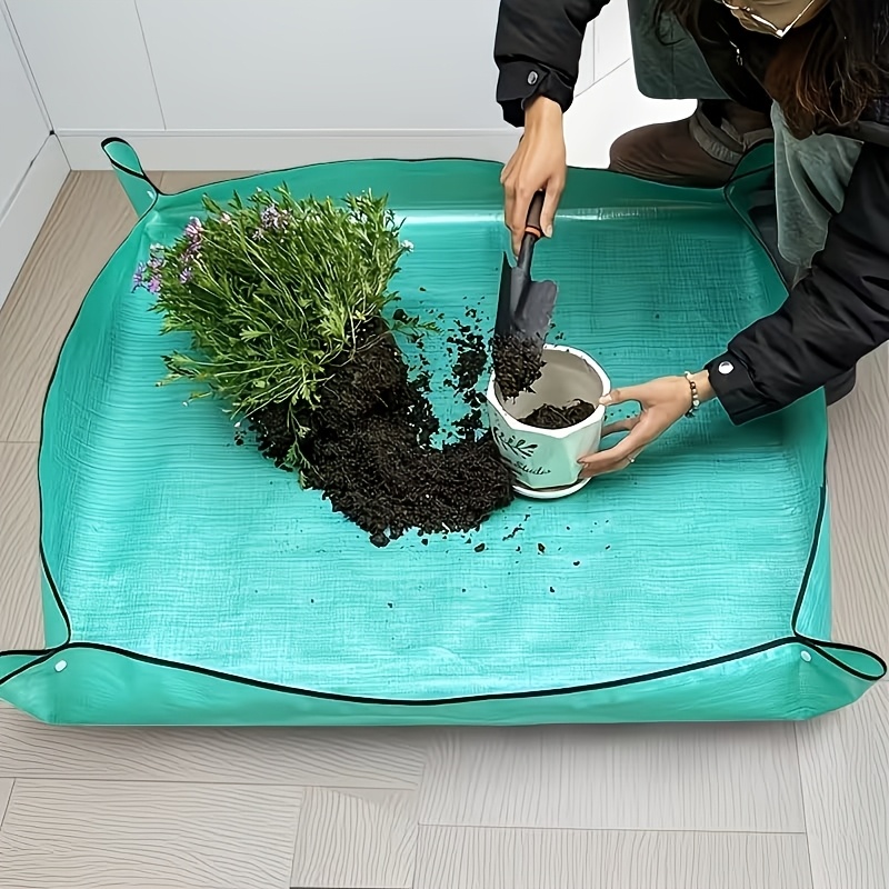 Bonsai Repotting Mat - Large Foldable Heavy Duty PE Plant