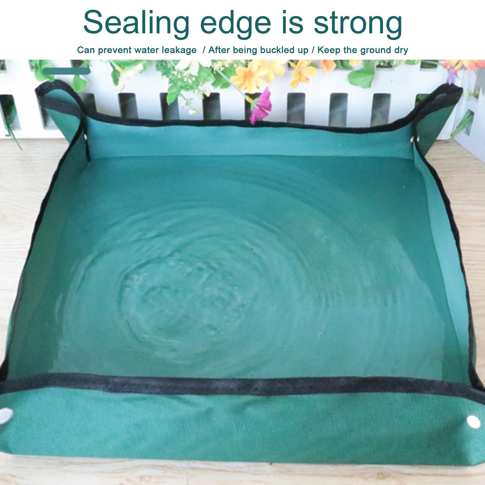 Bonsai Repotting Mat - Garden Repotting Mat, 29.5x43.3in Thickened Foldable