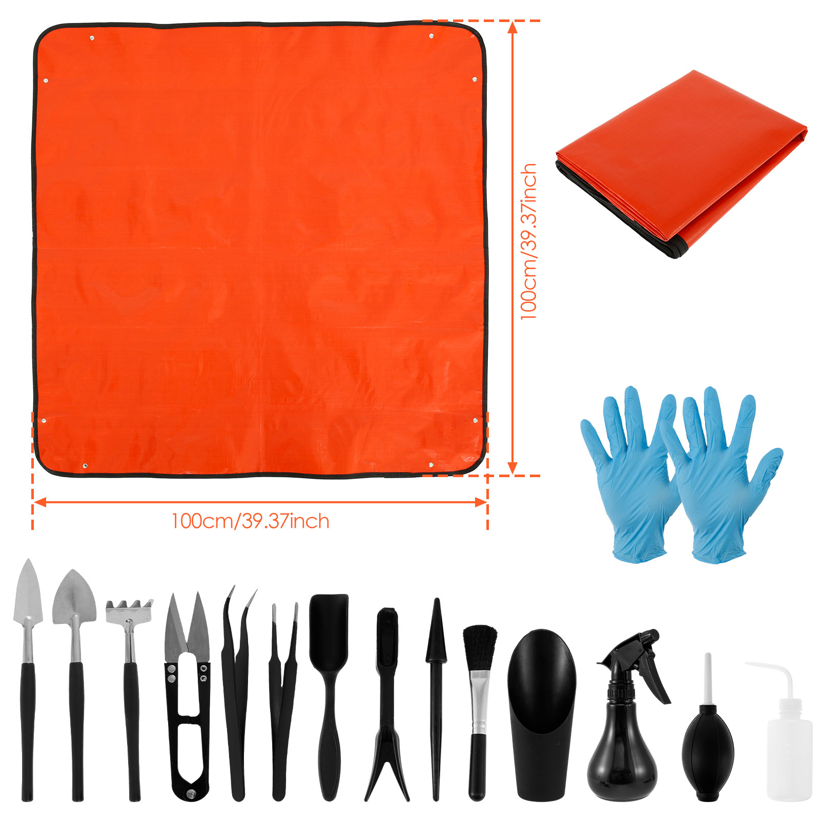 13/16Pcs Garden Succulent Plan - Bonsai Repotting Mat 评论和价格