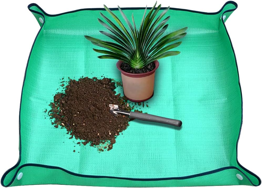 1Pc Foldable Portable Thicken  - Bonsai Repotting Mat 评论和价格