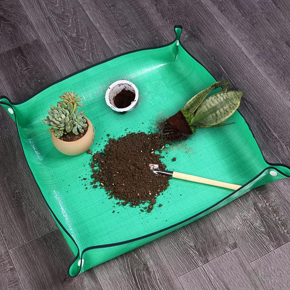 1Pc Foldable Portable Thicken  - Bonsai Repotting Mat 评论和价格