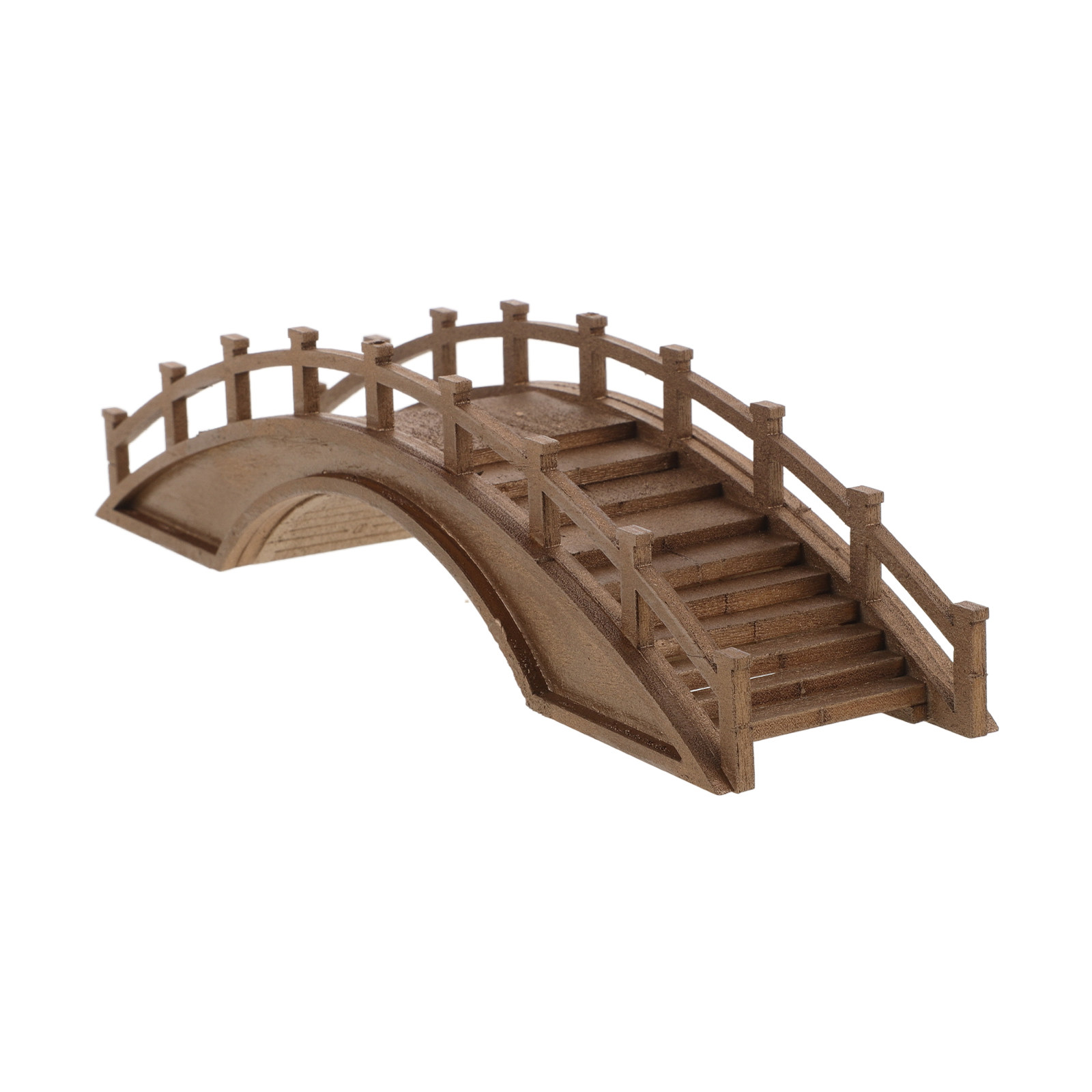 Sturdy Wooden Mini Arch Bridge - Bonsai Garden Set Up 评论和价格