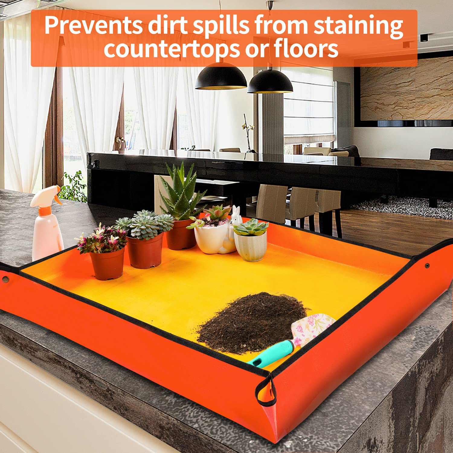 Waterproof Planting Mat PE Pla - Bonsai Repotting Mat 评论和价格