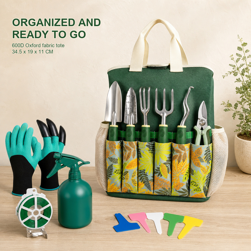 16 Piece Garden Tool Set Alumi - Soil Scoop Tool 评论和价格