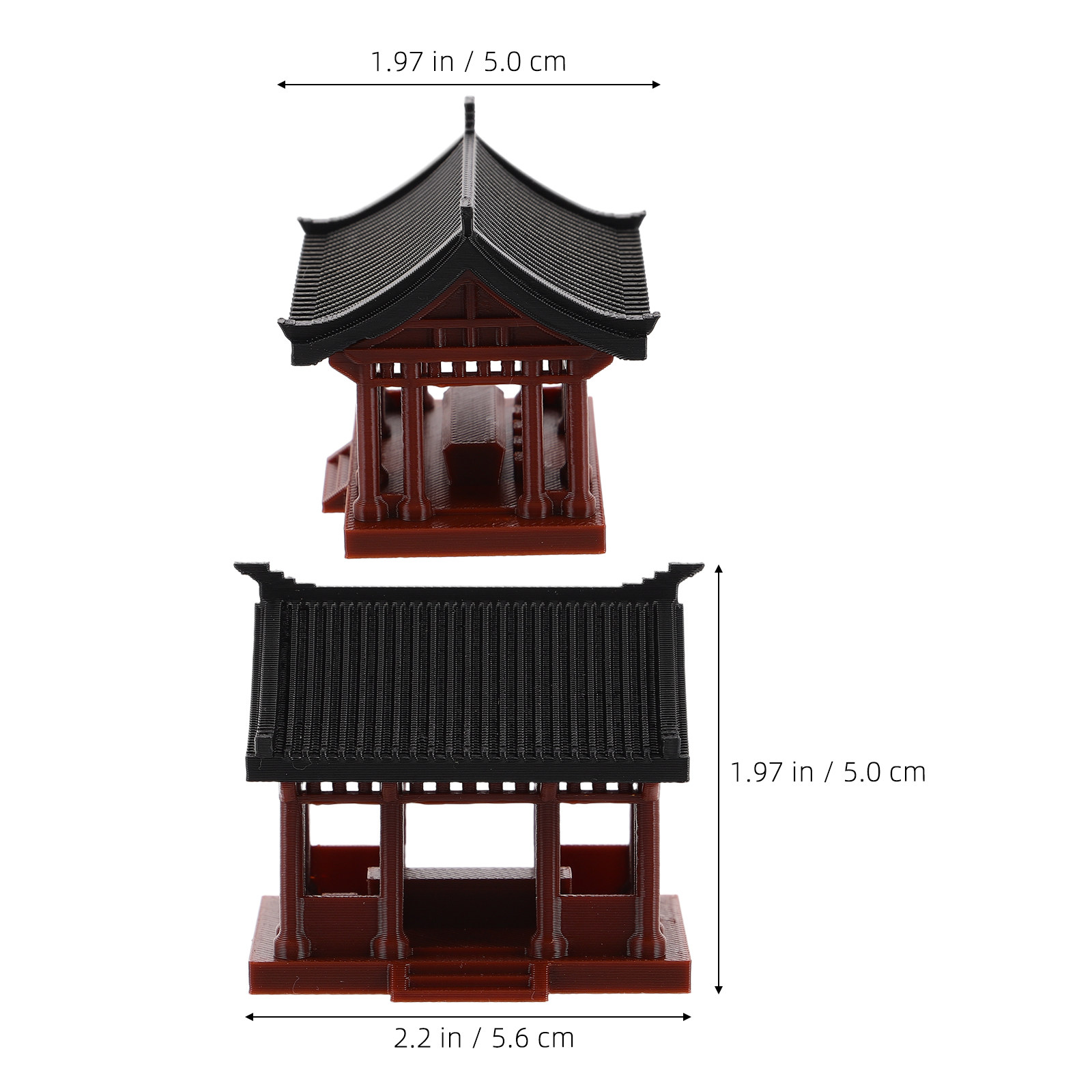 Asian Pavilion Sculpture Mini  - Bonsai Garden Set Up 评论和价格