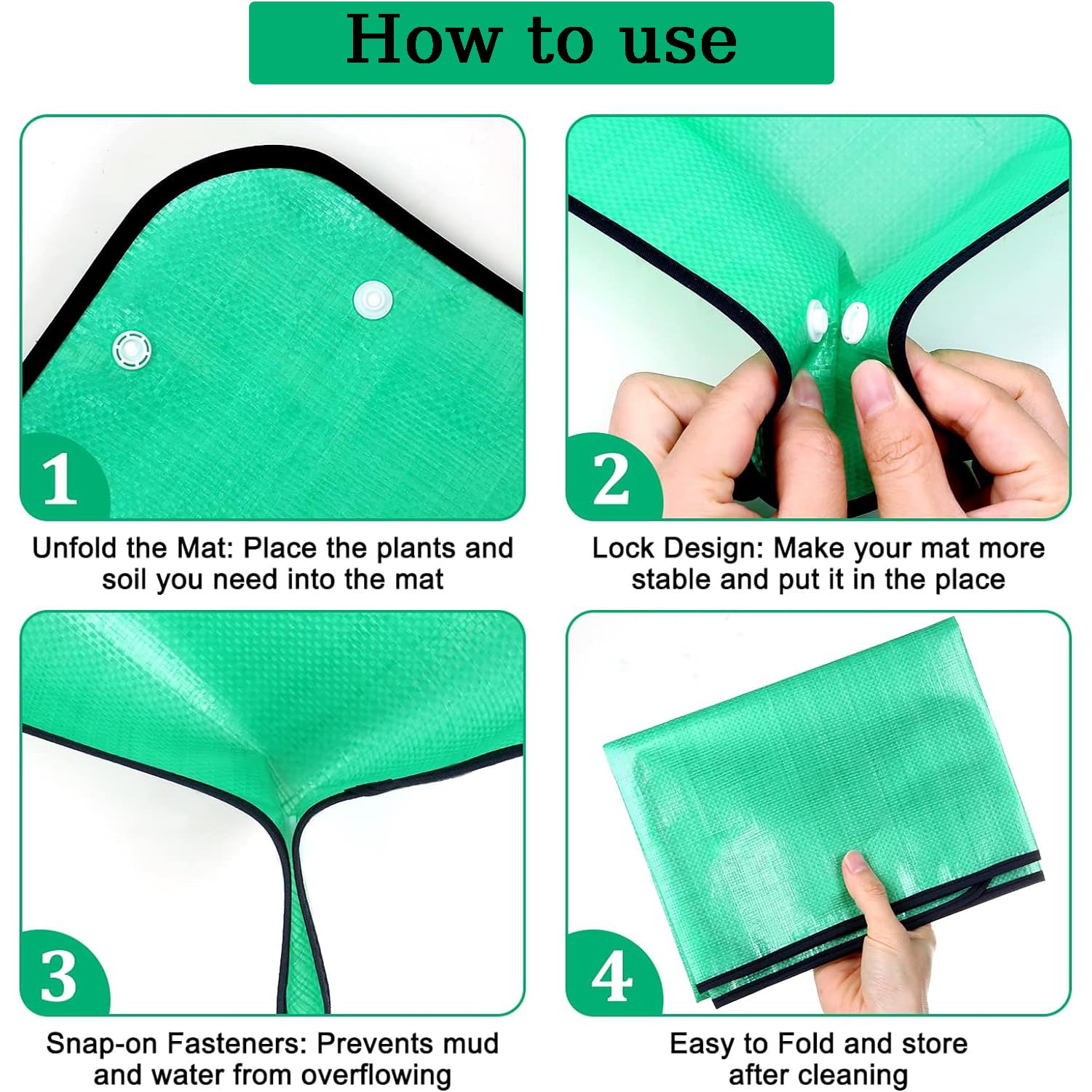 Waterproof Planting Mat PE Pla - Bonsai Repotting Mat 评论和价格