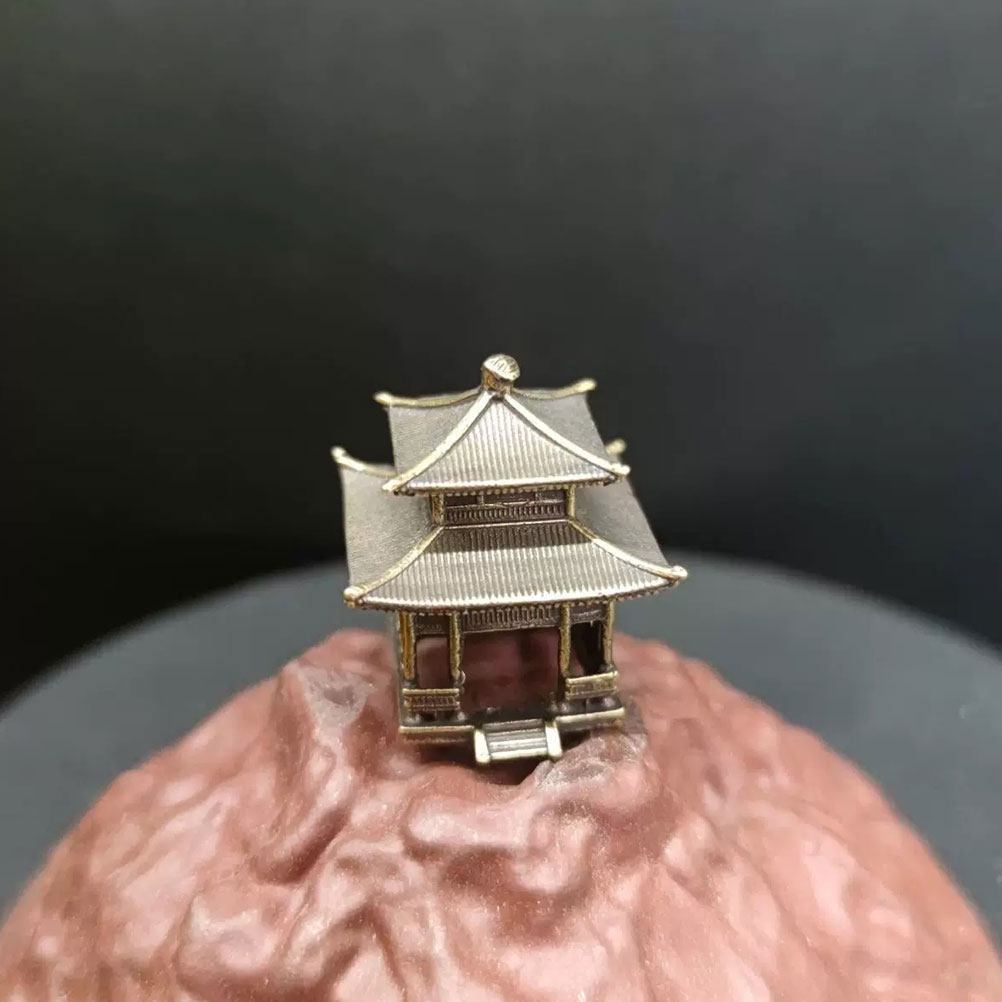 Brass Pavilion Ornament Vintag - Bonsai Garden Set Up 评论和价格